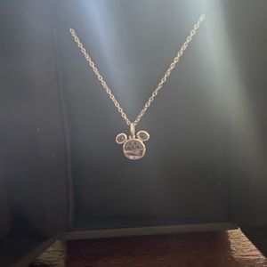 Disney Treasures Mickey Mouse Sterling silver necklace